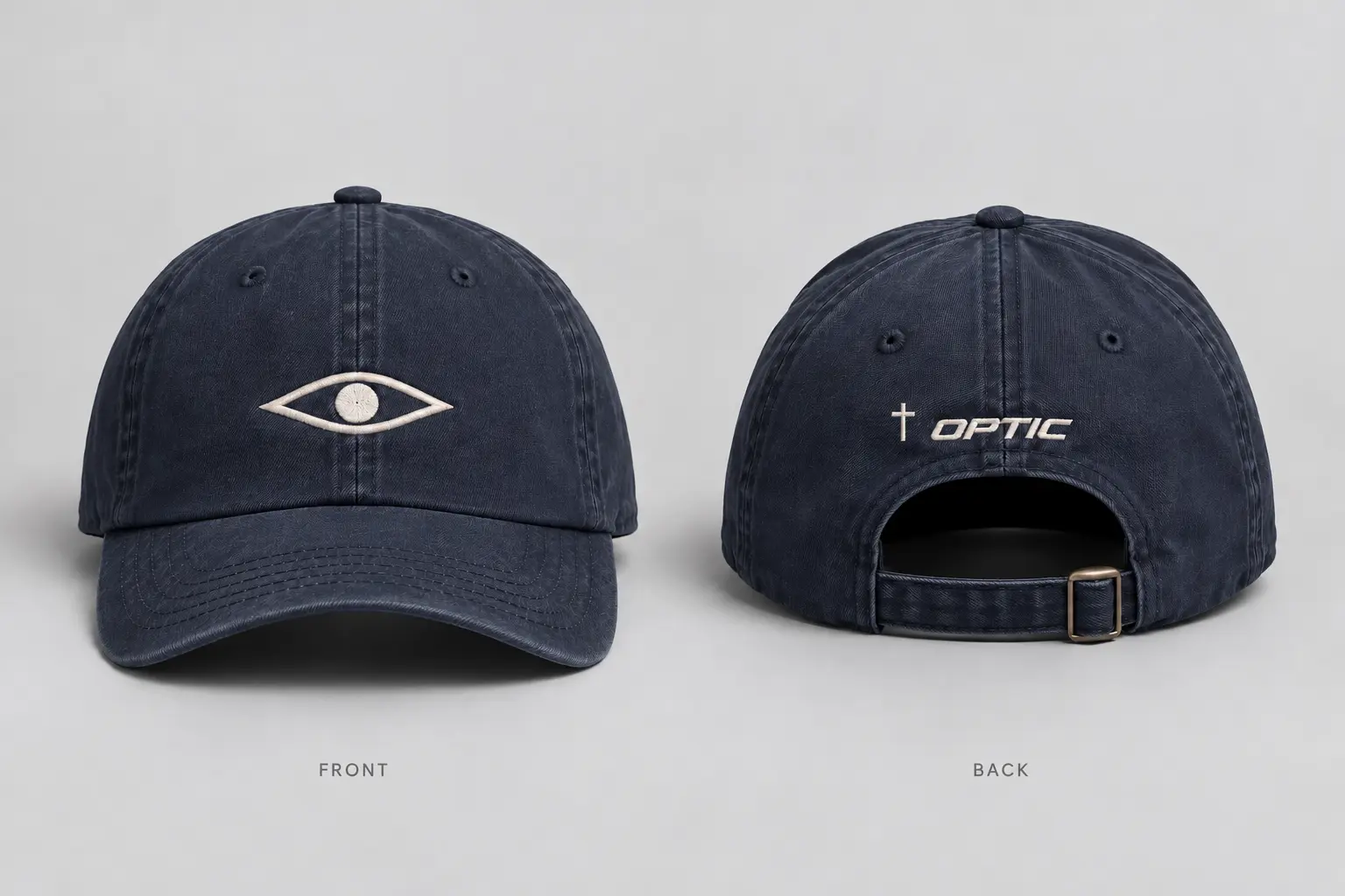 Faith Eye Cap, front and back